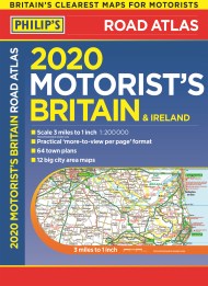 2020 Philip's Motorist's Road Atlas Britain and Ireland