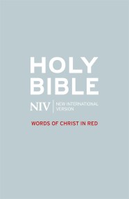 NIV Bible - Words of Christ in Red