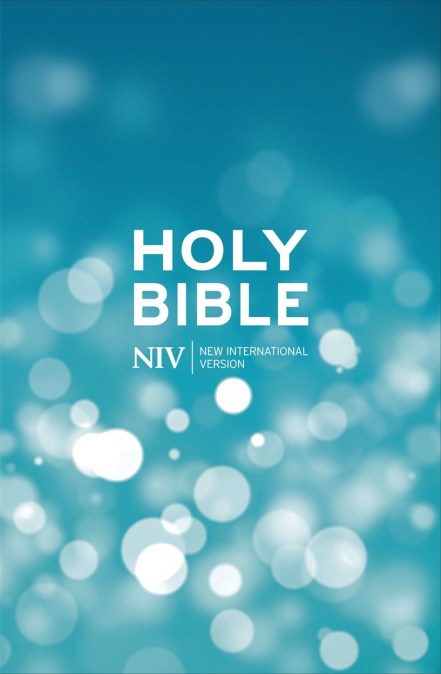 NIV Popular Blue Hardback Bible