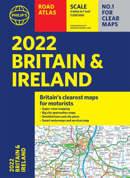 2022 Philip’s Road Atlas Britain and Ireland