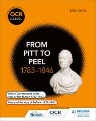 OCR A Level History: From Pitt to Peel 1783-1846