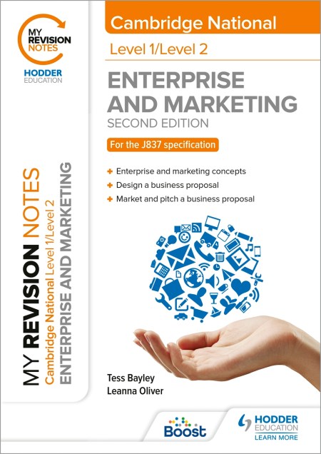 My Revision Notes: Level 1/Level 2 Cambridge National in Enterprise & Marketing: Second Edition