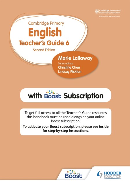 Cambridge Primary English Teacher’s Guide Stage 6 with Boost Subscription