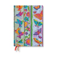 Hummingbirds & Flutterbyes (Playful Creations) Midi 12-month Day-at-a-Time Dayplanner 2024