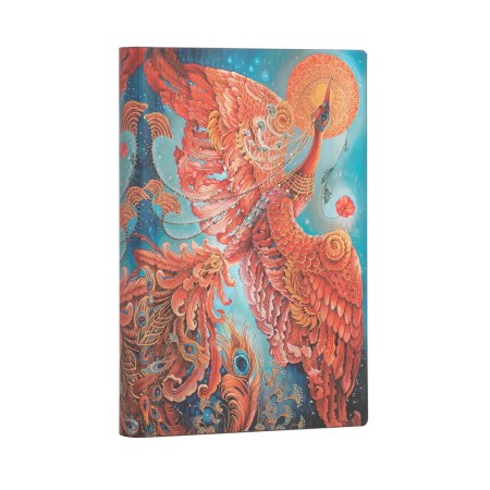 Firebird (Birds of Happiness) Mini Lined Journal