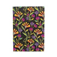 Wild Flowers (Playful Creations) Midi Unlined Softcover Flexi Journal (Elastic Band Closure)