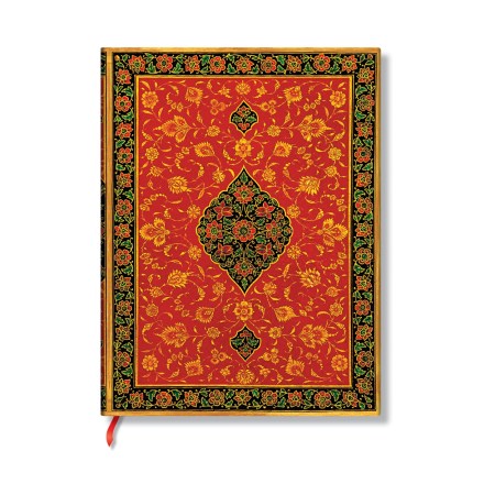 Layla (Persian Poetry) Midi Lined Hardback Journal (Elastic Band Closure)