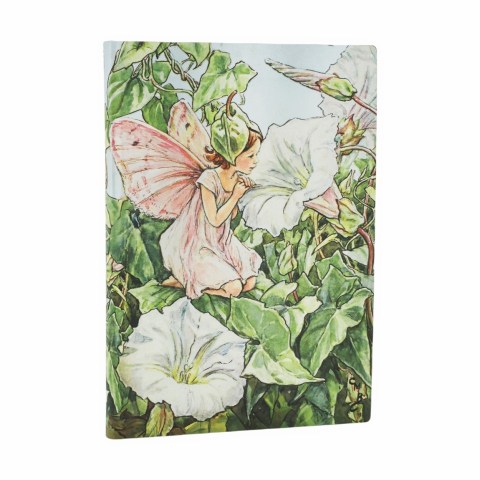 Bindweed Fairy (Flower Fairies) Midi Lined Softcover Journal (Elastic Band Closure)