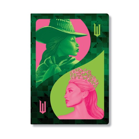Pink Goes Good with Green (Wicked Collection) A5 Lined Cahier