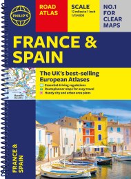 Philip’s France and Spain Road Atlas