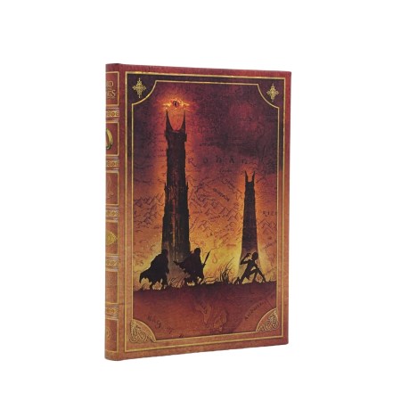 The Quest Continues (The Lord of the Rings Collection) Journal Midi Lined (Elastic Band Closure)