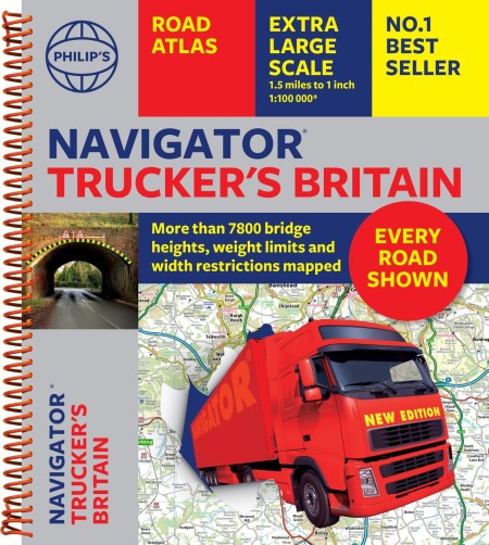 Philip’s Navigator Trucker’s Britain: Spiral Edition