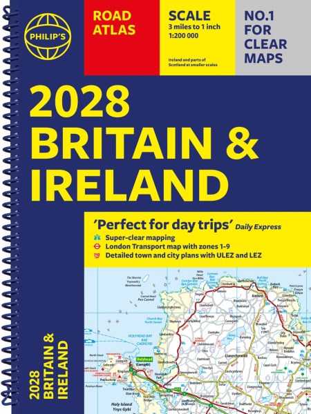 2028 Philip’s Road Atlas Britain & Ireland